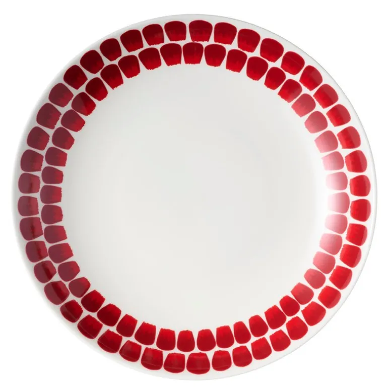 Tuokio tallerken 24 cm rød