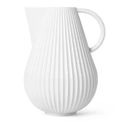 Tura kanne/vase h27,5 hvit
