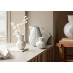 Tura vase 14,5 cm porselen hvit