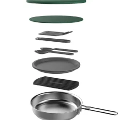 Tursett stekepanne m/utstyr