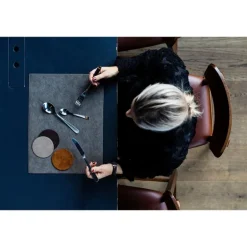 Tuscan glassbrikke 9,5 cm valnøtt