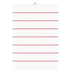 Tvärs kjøkkenhåndkle 50x70 cm rød