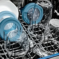 Twist & Stack oppbevaringsboks 94,6 cl 2 stk klar/blå