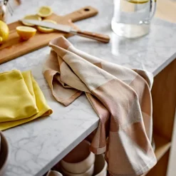 Twist kjøkkenhåndkle 50x70 cm 2 stk warm taupe