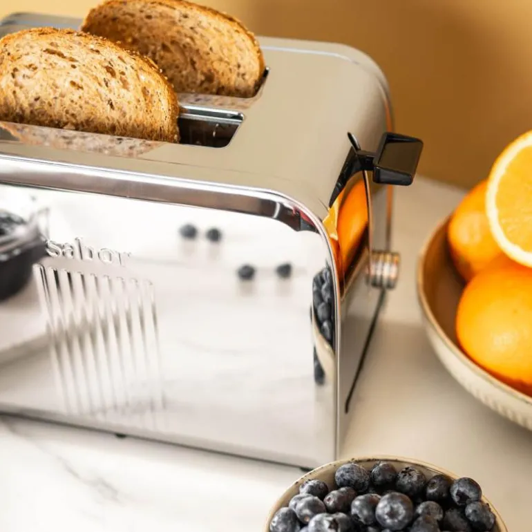 Ultimate dobbel brødrister 230V/1000W stål/blank