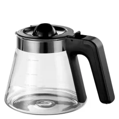 Ultimate glasskolbe 1,25L klar/svart til kaffetrakter