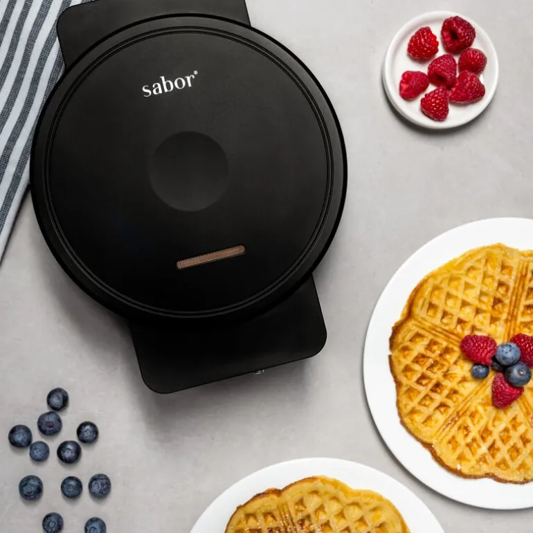 Ultimate vaffeljern HAN-3116 svart/sølv