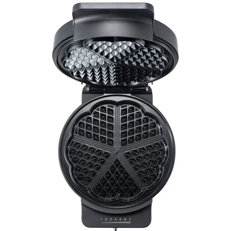 Ultimate vaffeljern HAN-3116 svart/sølv