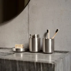 Ume tannbørsteholder stål