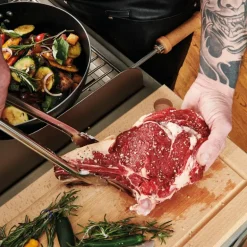 Universal/kjøkkentang 24 cm stål