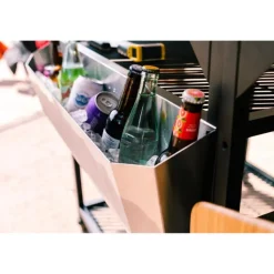 Utility Box L hylle til modulbord 80x20x12 cm stål