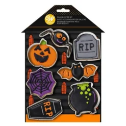 Utstikker halloween 7 deler