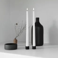 Uyuni lysestake 2 stk 2,3 cm svart