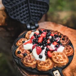 Vaffeljern 18 cm støpejern