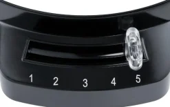 Vaffeljern enkelt hjerteformet Ø16,5 cm 1200W svart