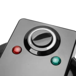 Vaffeljern enkelt 1200W svart