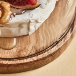 Vahé osteklokke 10 cm natur