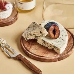 Vahé osteklokke 13 cm natur