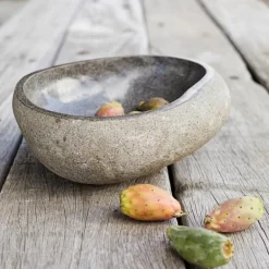 Valley skål 35 cm stein grå