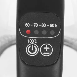 Vannkoker m/temperaturinnstillinger 1,7L glass