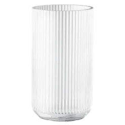 Vase 35 cm klar glass