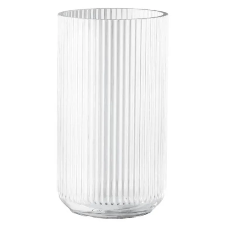Vase 35 cm klar glass