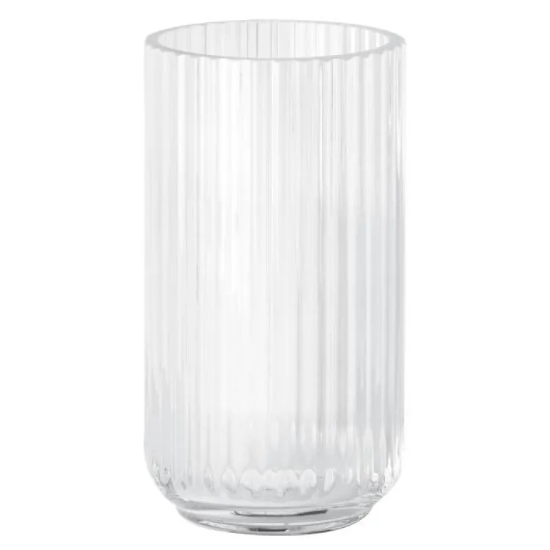 Vase 20 cm klart glass
