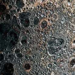 Vase maya 40 cm antikk brun