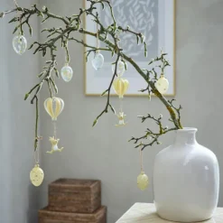 Vasilia dekorasjonsvase 39,5x29 cm råhvit