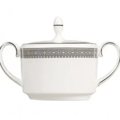 Vera Wang Lace platinum sukkerkopp 15 cm