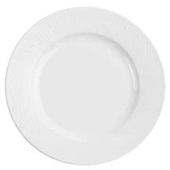 Victoria tallerken flat 22,5 cm hvit