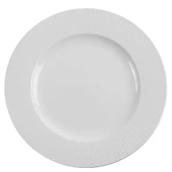 Victoria tallerken flat 17 cm hvit