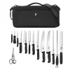 Victorinox knivveske 16 deler svart