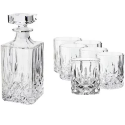 Vide karaffel 0,75L og 6 stk glass 22 cl