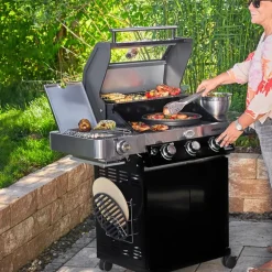 Videro G3-S Vario+ gassgrill 17000W svart