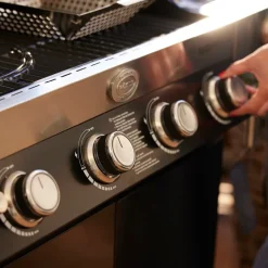 Videro G4-S Vario+ gassgrill 20500W svart