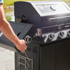 Videro PRO G3-S Vario+ gassgrill 17000W svart