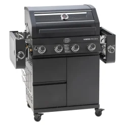 Videro Pro G4-S Vario+ gassgrill 20500W svart
