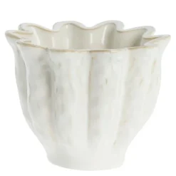 Vielle potteskjuler 11,5x14 cm råhvit