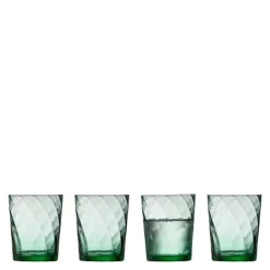 Vienna vannglass 30 cl 4 stk grønn