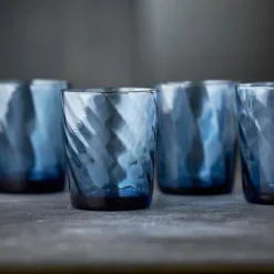 Vienna vannglass 30 cl 4 stk blå
