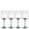 Vienna vinglass 53 cl 4 stk grønn
