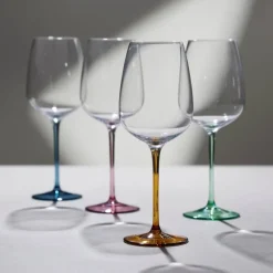 Vienna vinglass 53 cl 4 stk grønn