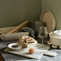 Vig ildfast form 25,5x16,7x6,5 cm beige