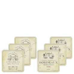 Vin de france glassunderlag 6 stk