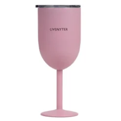 Vinglass termo LIVSNYTER 35 cl lys rosa