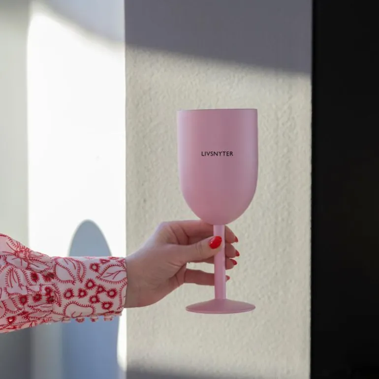 Vinglass termo LIVSNYTER 35 cl lys rosa
