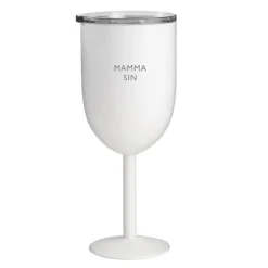 Vinglass termo MAMMA SIN 35 cl hvit