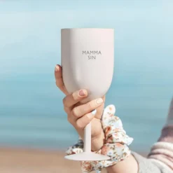 Vinglass termo MAMMA SIN 35 cl hvit