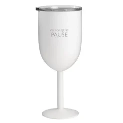 Vinglass termo VELFORTJENT PAUSE 35 cl hvit